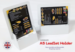 Load image into Gallery viewer, A5 White Cardboard Leaflet Holder Pack of 5, 10, 20