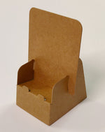 Load image into Gallery viewer, Eco-friendly Craft Brown Cardboard Business Card Holder Pack of 10, 25, 50
