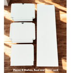 Load image into Gallery viewer, Custom PRINTED Cardboard Shop Floor Stand Display 4 Shelf Unit FSDU
