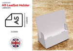 Load image into Gallery viewer, A5 White Cardboard Leaflet Holder Pack of 5, 10, 20
